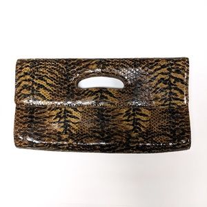 HOBO Animal Print Clutch